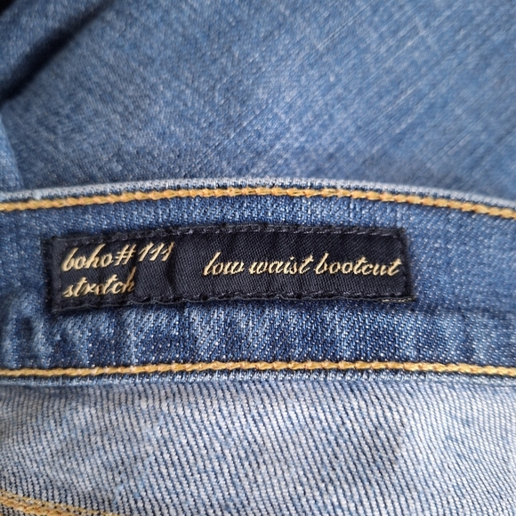 Citizens of Humanity Boho stretch#111 low waist bootcut jeans Womens size 28 - Picture 6 of 12